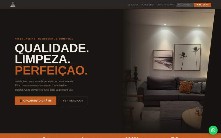 Página inicial do site Marido Emprestado